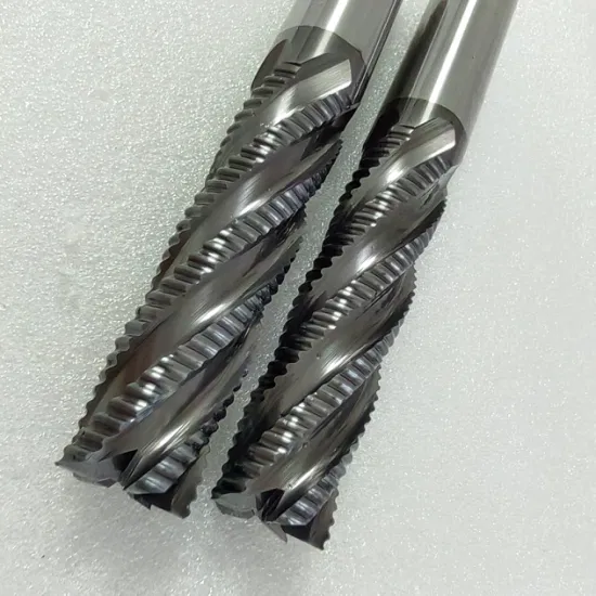 Milling Cutter Carbide End Mill of Diameter 1/4"*1/4"*5/8"*2" for Cutting Stainless Steel